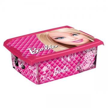 OKT CUTIE DE DEPOZITARE BARBIE 10L CU CAPAC - Pret | Preturi OKT CUTIE DE DEPOZITARE BARBIE 10L CU CAPAC