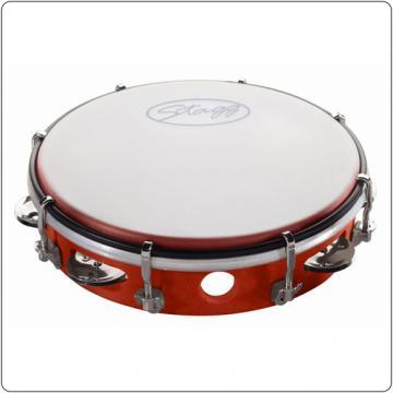 Stagg TAB-108P/RD - Tamburina - Pret | Preturi Stagg TAB-108P/RD - Tamburina