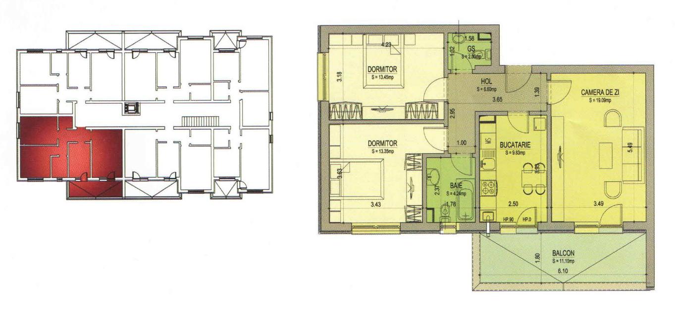 3 camere stradal Sos Oltenitei - Pret | Preturi 3 camere stradal Sos Oltenitei