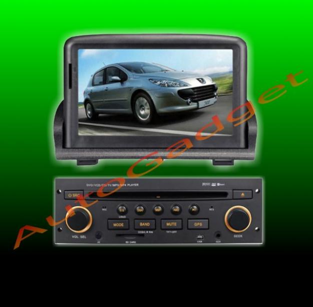 GPS Peugeot 307 Navigatie DVD / TV / CarKit Bluetooth - Pret | Preturi GPS Peugeot 307 Navigatie DVD / TV / CarKit Bluetooth