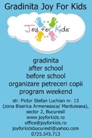 Gradinita Joy For Kids - Pret | Preturi Gradinita Joy For Kids