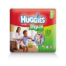 HUGGIES Step-In Scutece Copii Nr. 6 (17-23 Kg) *18buc - Pret | Preturi HUGGIES Step-In Scutece Copii Nr. 6 (17-23 Kg) *18buc