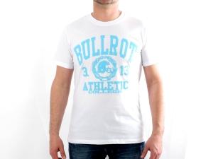 Tricou BULLROT Barbati - brt6_blanc_turquoise - Pret | Preturi Tricou BULLROT Barbati - brt6_blanc_turquoise