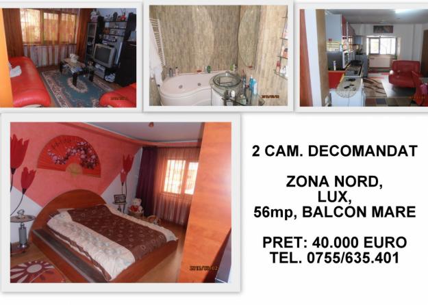 VAND APARTAMENT 2 CAMERE DECOMANDAT DE LUX IN BACAU, ZONA NORD, COMPLET RENOVAT - Pret | Preturi VAND APARTAMENT 2 CAMERE DECOMANDAT DE LUX IN BACAU, ZONA NORD, COMPLET RENOVAT