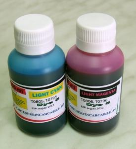 Cerneala dye 5, light cyan, light magenta - Pret | Preturi Cerneala dye 5, light cyan, light magenta