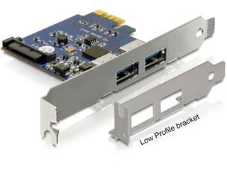 Placa PCI Express USB 3.0 2 porturi, Delock 89246 - Pret | Preturi Placa PCI Express USB 3.0 2 porturi, Delock 89246