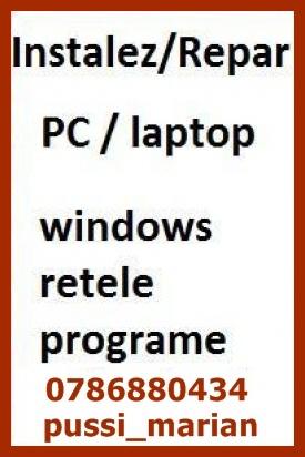 Repar pc-uri laptopuri, devirusari , instalari windows ieftin. - Pret | Preturi Repar pc-uri laptopuri, devirusari , instalari windows ieftin.