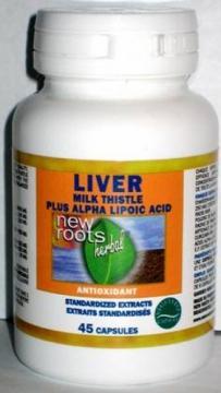 Liver Milk Thistle *45cps - Pret | Preturi Liver Milk Thistle *45cps