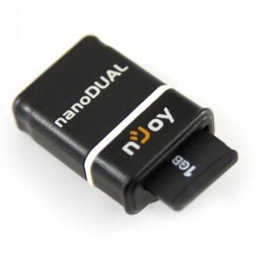 nJoy 8GB USB 2.0 NanoDUAL 2-in-1 Mobile Kit - Pret | Preturi nJoy 8GB USB 2.0 NanoDUAL 2-in-1 Mobile Kit