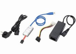 Adaptor portabil USB 3.0 la SATA, AUS03 - Pret | Preturi Adaptor portabil USB 3.0 la SATA, AUS03