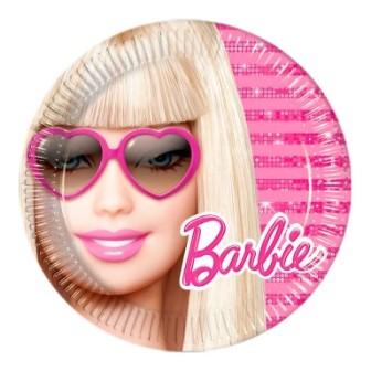 Barbie Fabulous - Farfurii Carton Plastifiat, 23 cm (10 buc.) - Pret | Preturi Barbie Fabulous - Farfurii Carton Plastifiat, 23 cm (10 buc.)