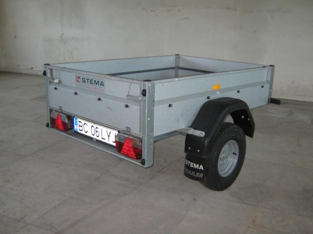 Remorca Stema 550 Kg, noua, 0 Km, inmatriculata - Pret | Preturi Remorca Stema 550 Kg, noua, 0 Km, inmatriculata