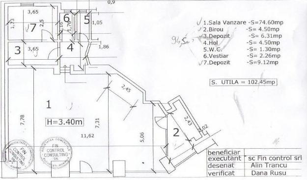 Spatiu comercial Rosetti - Pret | Preturi Spatiu comercial Rosetti