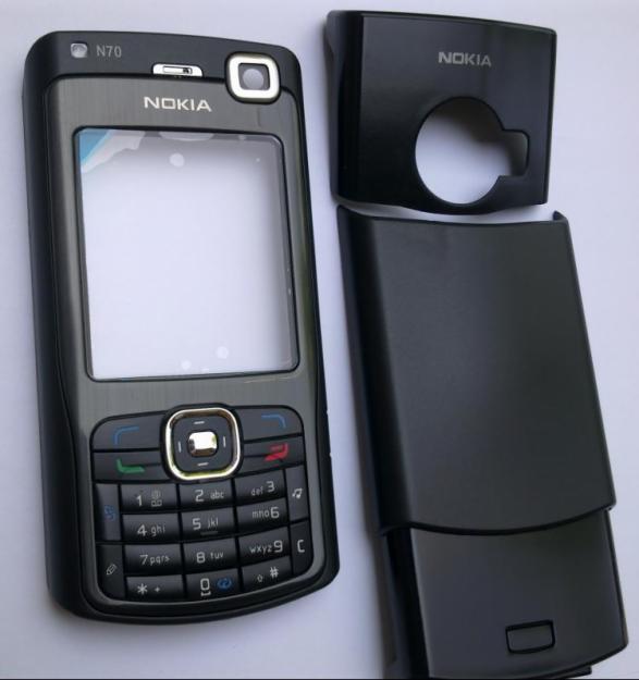 Carcasa Nokia N70 Black ( NEAGRA ) ORIGINALA COMPLETA SIGILATA - Pret | Preturi Carcasa Nokia N70 Black ( NEAGRA ) ORIGINALA COMPLETA SIGILATA