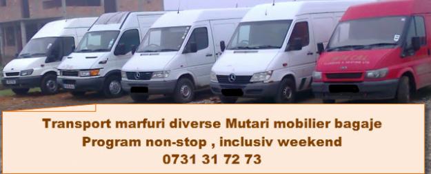 Transport marfuri generale ,mutari mobilier bagaje diverse , 50-100 lei pt bucuresti - Pret | Preturi Transport marfuri generale ,mutari mobilier bagaje diverse , 50-100 lei pt bucuresti