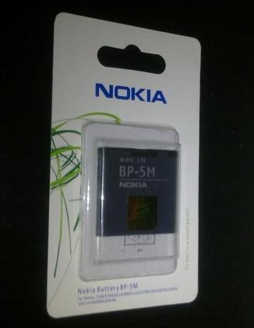 Acumulator Baterie Nokia 5610 5700 6500 Slide 8600 Luna BP-5M Originala - Pret | Preturi Acumulator Baterie Nokia 5610 5700 6500 Slide 8600 Luna BP-5M Originala