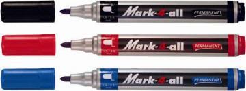 Marker permanent Stabilo Mark-4-All, negru, 2 buc/blister - Pret | Preturi Marker permanent Stabilo Mark-4-All, negru, 2 buc/blister