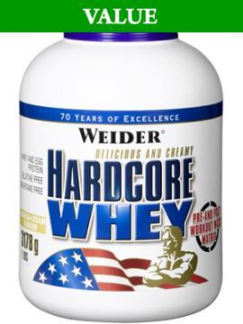 Weider - Hardcore Whey 3178g - Pret | Preturi Weider - Hardcore Whey 3178g