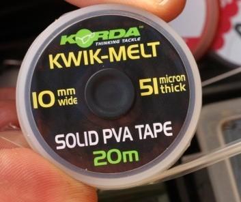 Banda PVA solubila KORDA Kwik Melt 10 mm/ 20 metri rola - Pret | Preturi Banda PVA solubila KORDA Kwik Melt 10 mm/ 20 metri rola