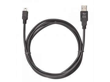 Cablu date USB - mini USB, USB2.0, tata-tata, 1.8m, Trust (17171) - Pret | Preturi Cablu date USB - mini USB, USB2.0, tata-tata, 1.8m, Trust (17171)