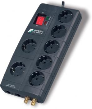 UPS Infosec Surge Protector PFS7TCGE - Pret | Preturi UPS Infosec Surge Protector PFS7TCGE