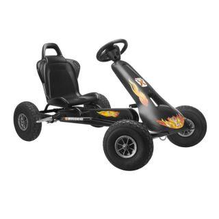 Kart cu pedale Air Racer Negru - Pret | Preturi Kart cu pedale Air Racer Negru