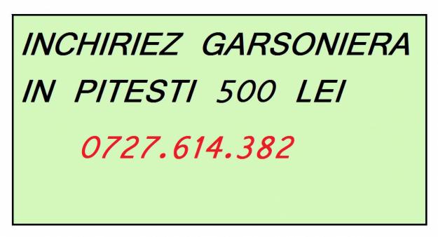 OFER GARSONIERA DE INCHIRIAT IN PITESTI - Pret | Preturi OFER GARSONIERA DE INCHIRIAT IN PITESTI