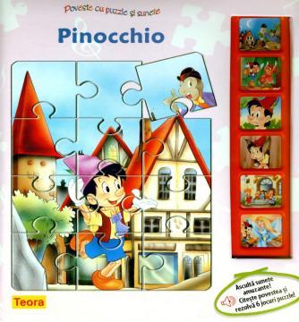 Poveste cu puzzle si sunete. Pinochio - Pret | Preturi Poveste cu puzzle si sunete. Pinochio