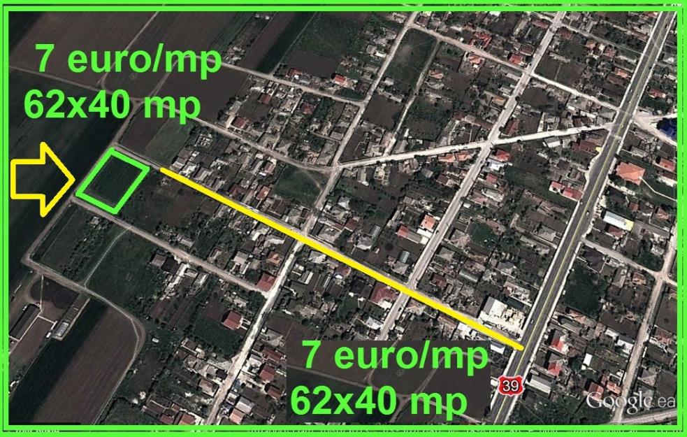 Teren Tuzla intravilan stradal 7 E / mp - Pret | Preturi Teren Tuzla intravilan stradal 7 E / mp