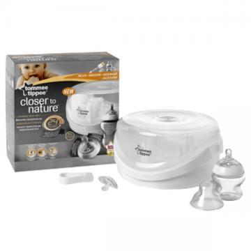 Tommee Tippee - Closer to Nature Sterilizator pentru cuptorul cu microunde - Pret | Preturi Tommee Tippee - Closer to Nature Sterilizator pentru cuptorul cu microunde