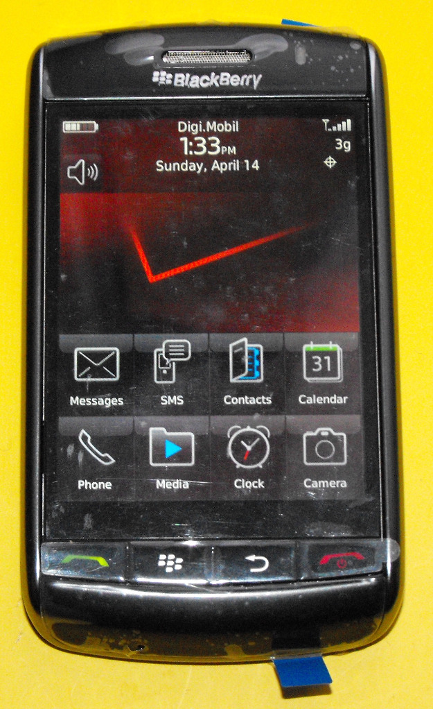 Vand BlackBerry Storm 9530 NOU - 329 ron - Pret | Preturi Vand BlackBerry Storm 9530 NOU - 329 ron
