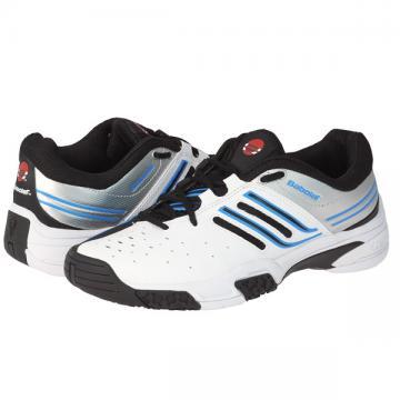 Pantofi sport barbati Babolat Smu Drive Omni white-blue-black - Pret | Preturi Pantofi sport barbati Babolat Smu Drive Omni white-blue-black