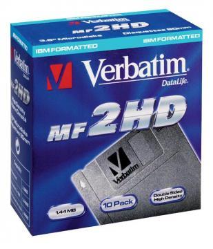 Dischete Verbatim 1.44 MB, 10 bucati/carton - Pret | Preturi Dischete Verbatim 1.44 MB, 10 bucati/carton