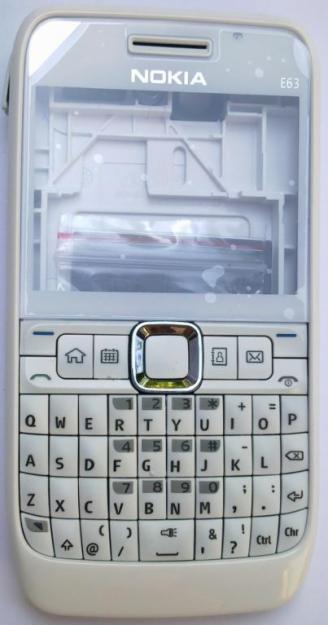 Carcasa Nokia E63 WHITE ( ALBA ) ORIGINALA COMPLETA SIGILATA - Pret | Preturi Carcasa Nokia E63 WHITE ( ALBA ) ORIGINALA COMPLETA SIGILATA