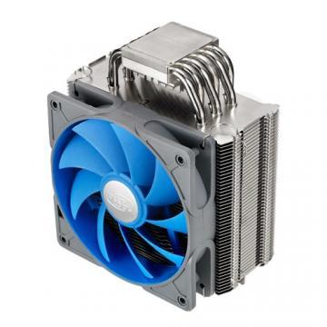 Deepcool Ice Warrior, 6 heatpipe-uri, 120mm fan (500-1500 RPM, 66.3 CFM, 17.6-27.6 dBA, PWM, seria UF acoperit cu cauciuc), compatibil Intel LGA775, LGA1155, LGA1156, LGA1366 / AMD AM2, AM2+, AM3 - Pret | Preturi Deepcool Ice Warrior, 6 heatpipe-uri, 120mm fan (500-1500 RPM, 66.3 CFM, 17.6-27.6 dBA, PWM, seria UF acoperit cu cauciuc), compatibil Intel LGA775, LGA1155, LGA1156, LGA1366 / AMD AM2, AM2+, AM3