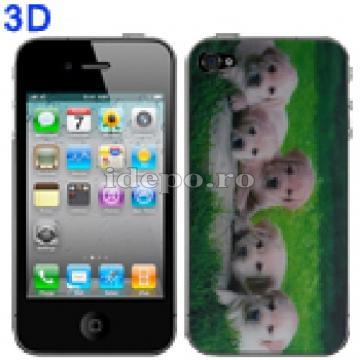 Epoxy Stick iPhone 4, 4S Puppy 3D Accesorii iPhone - Pret | Preturi Epoxy Stick iPhone 4, 4S Puppy 3D Accesorii iPhone