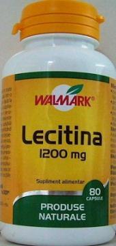 Lecitina 1200mg *80cps - Pret | Preturi Lecitina 1200mg *80cps