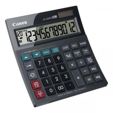 Calculator de birou AS-220RTS, 12 Digit, functii financiare, dual power, Canon - Pret | Preturi Calculator de birou AS-220RTS, 12 Digit, functii financiare, dual power, Canon