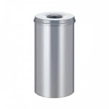 Cos metalic cu capac antifoc pentru hartii, 15 litri, VEPA BINS - stainless steel - Pret | Preturi Cos metalic cu capac antifoc pentru hartii, 15 litri, VEPA BINS - stainless steel