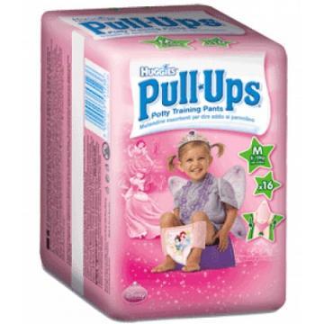 HUGGIES Pull-Ups Girl Chilotei Tranzitie Copii M (9-15 Kg) *16buc - Pret | Preturi HUGGIES Pull-Ups Girl Chilotei Tranzitie Copii M (9-15 Kg) *16buc