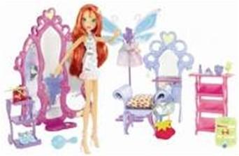 Winx mobilier si papusa Bloom - Pret | Preturi Winx mobilier si papusa Bloom