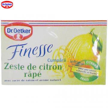 Coaja de lamaie Dr. Oetker Finesse 6 gr - Pret | Preturi Coaja de lamaie Dr. Oetker Finesse 6 gr