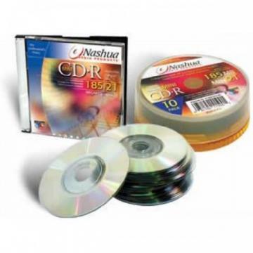 Mini CD-R Silver (8cm), 25/set, Nashua - Pret | Preturi Mini CD-R Silver (8cm), 25/set, Nashua