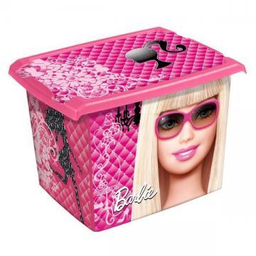 OKT CUTIE DE DEPOZITARE BARBIE 20L CU CAPAC - Pret | Preturi OKT CUTIE DE DEPOZITARE BARBIE 20L CU CAPAC