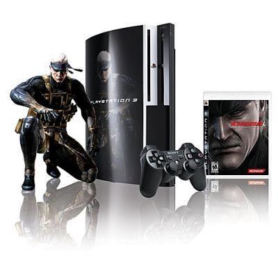 PlayStation 3 System - Metal Gear Solid 4 Bundle Pack,120GB - Pret | Preturi PlayStation 3 System - Metal Gear Solid 4 Bundle Pack,120GB