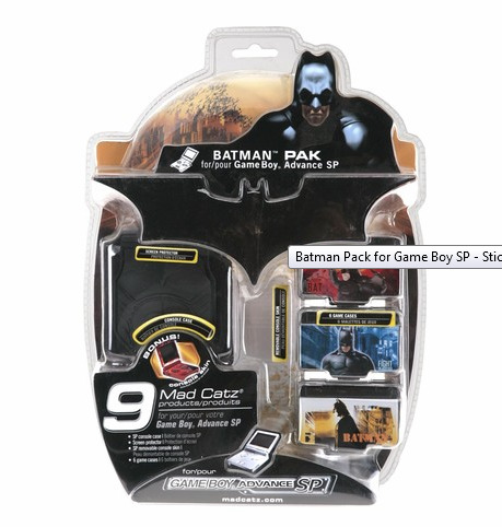 Batman Pack pentru Nintendo GBA SP YGN403 - Pret | Preturi Batman Pack pentru Nintendo GBA SP YGN403