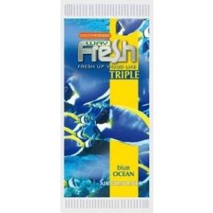 Odorizant auto fresh way triple blue ocean - Pret | Preturi Odorizant auto fresh way triple blue ocean