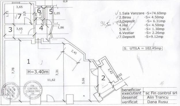 Spatiu comercial - Rosetti - Pret | Preturi Spatiu comercial - Rosetti