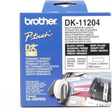 BROTHER Rola etichete pentru QL-500/550 DK11204 - Pret | Preturi BROTHER Rola etichete pentru QL-500/550 DK11204