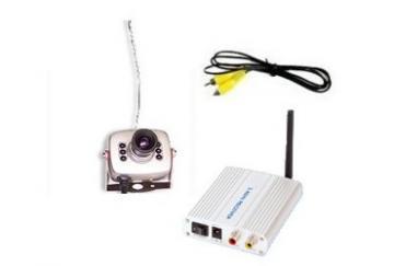 KIT minicamere wireless 208C - cu sunet - Pret | Preturi KIT minicamere wireless 208C - cu sunet